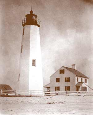 The New Point Lighthouse at Dawn