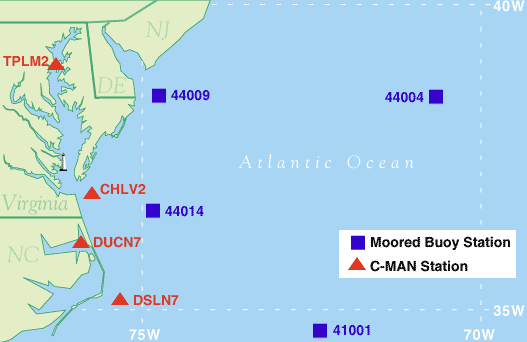 Offshore Bouy  Station Links